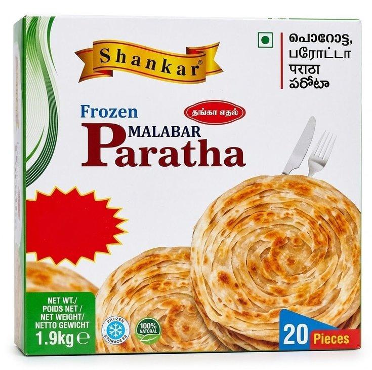 SHANKAR MALABAR PARATHA 1.9KG PM £4.50